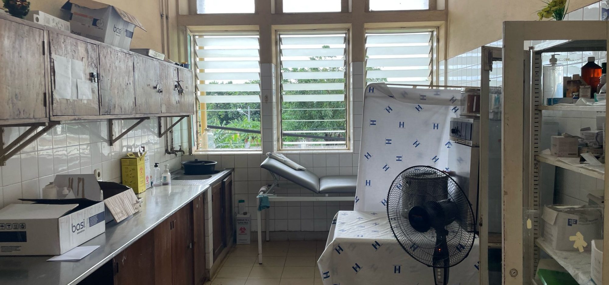 Schwesternkanzel auf der chirurgischen Männerstation